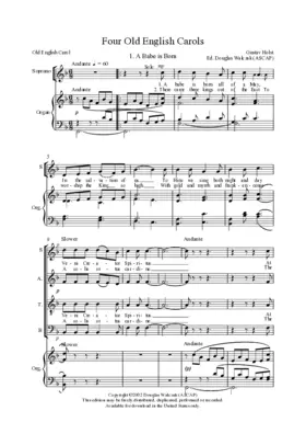 Four Old English Carols