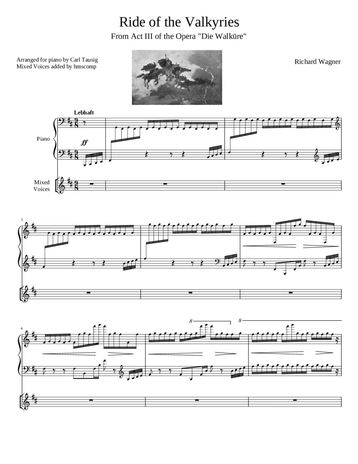 Die Walküre WWV 86B - Page 1