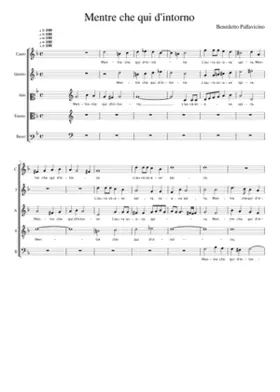 Mentre che qui d'intorno