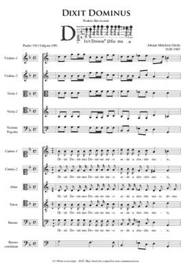 Dixit Dominus (brevissimum)