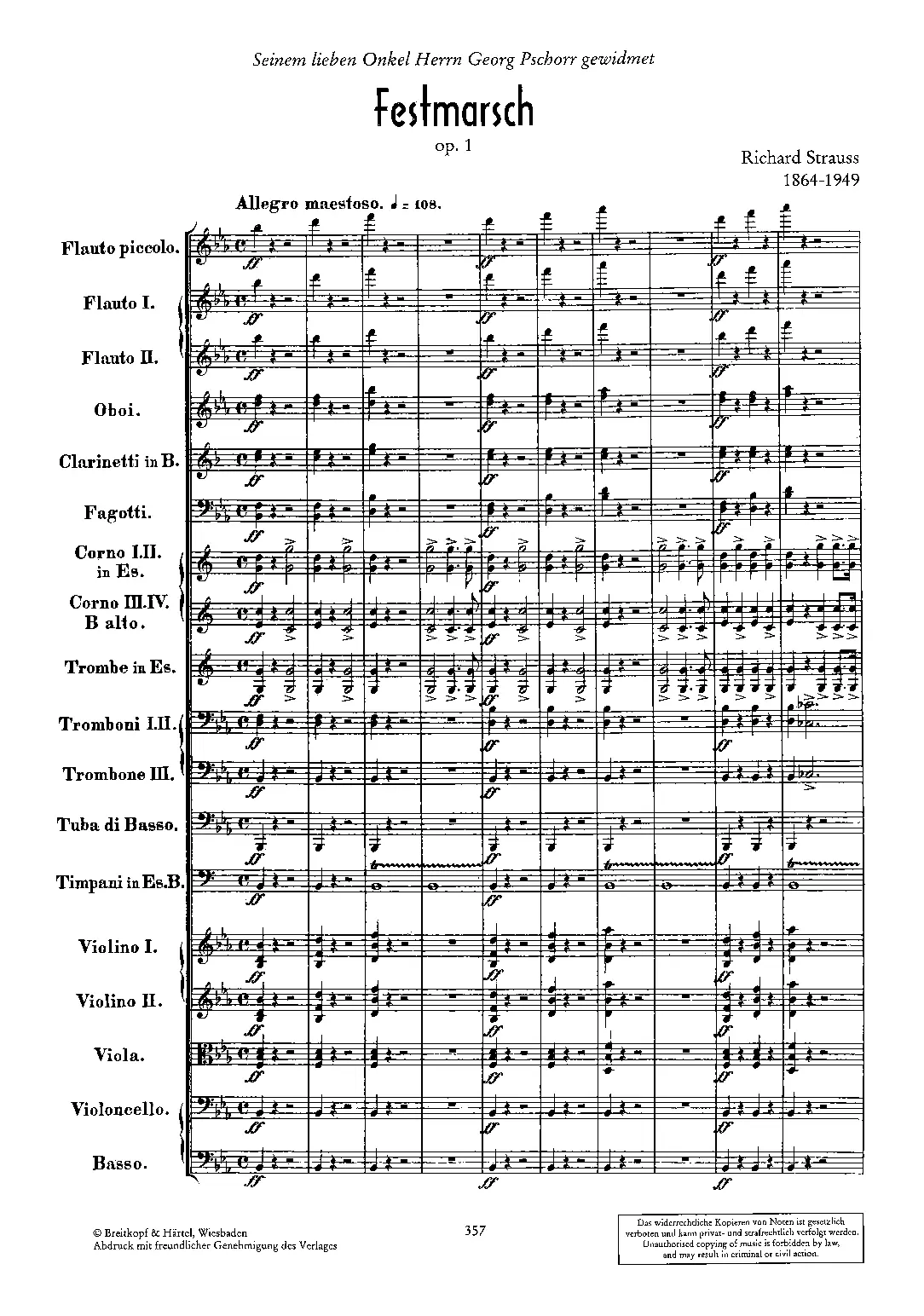 Festmarsch - Page 1