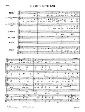O Lord, Give Ear