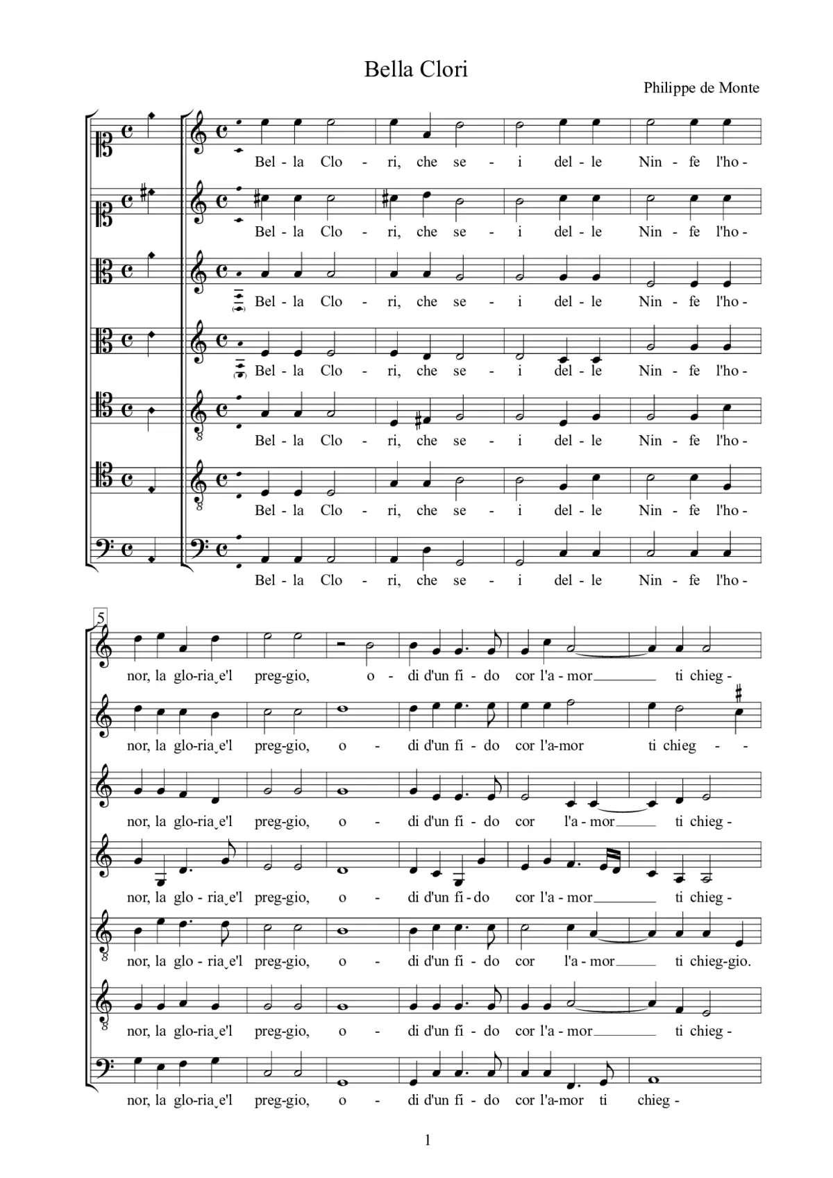 Bella Clori - Page 1