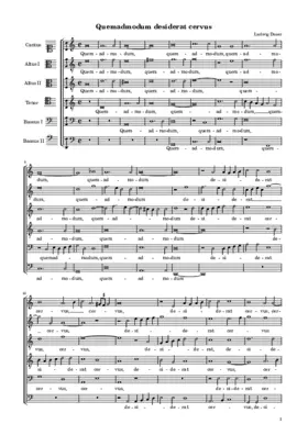 Quemadmodum desiderat cervus