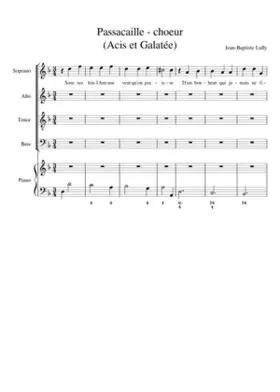 Acis et Galatée LWV 73