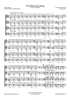 Warm Up Song