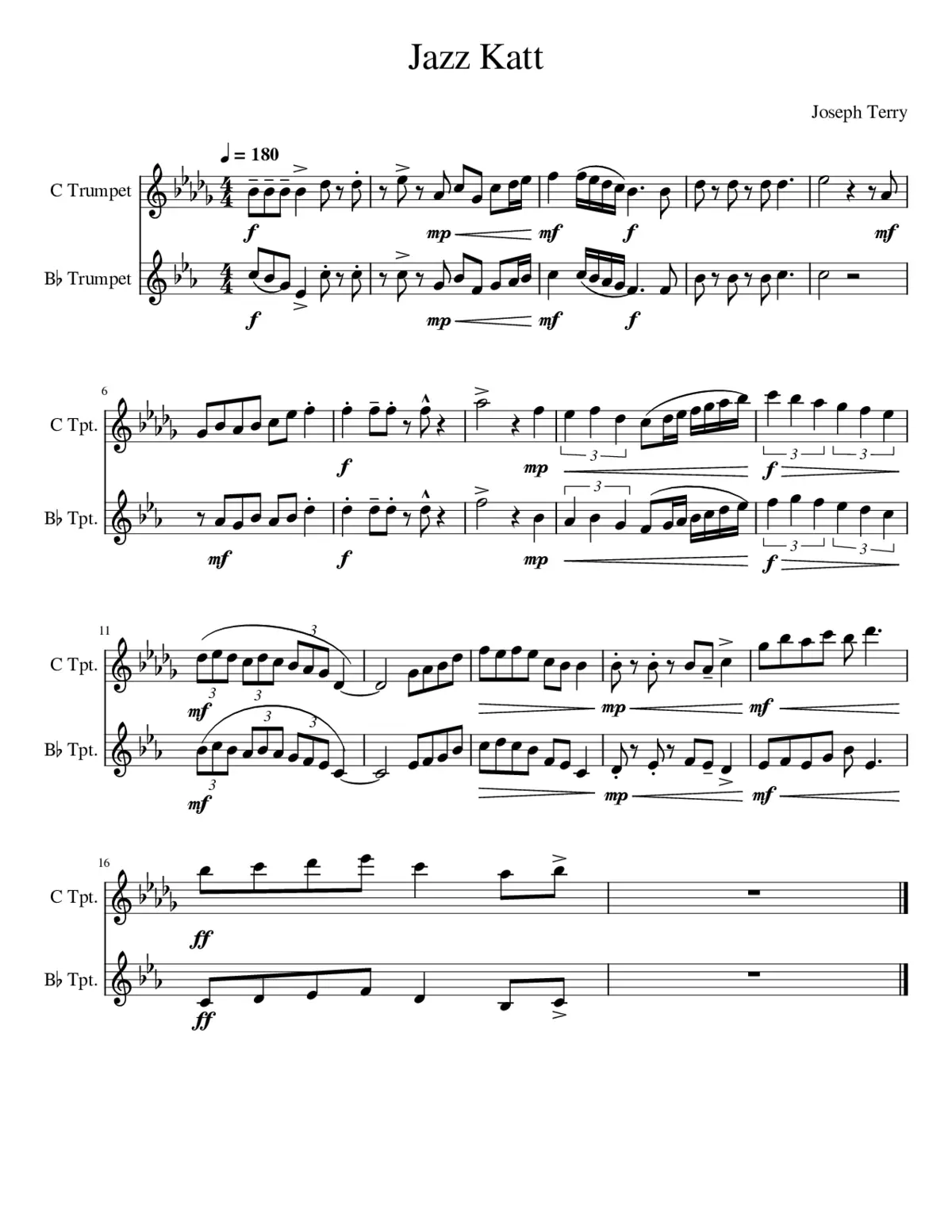 Jazz Katt - Page 1