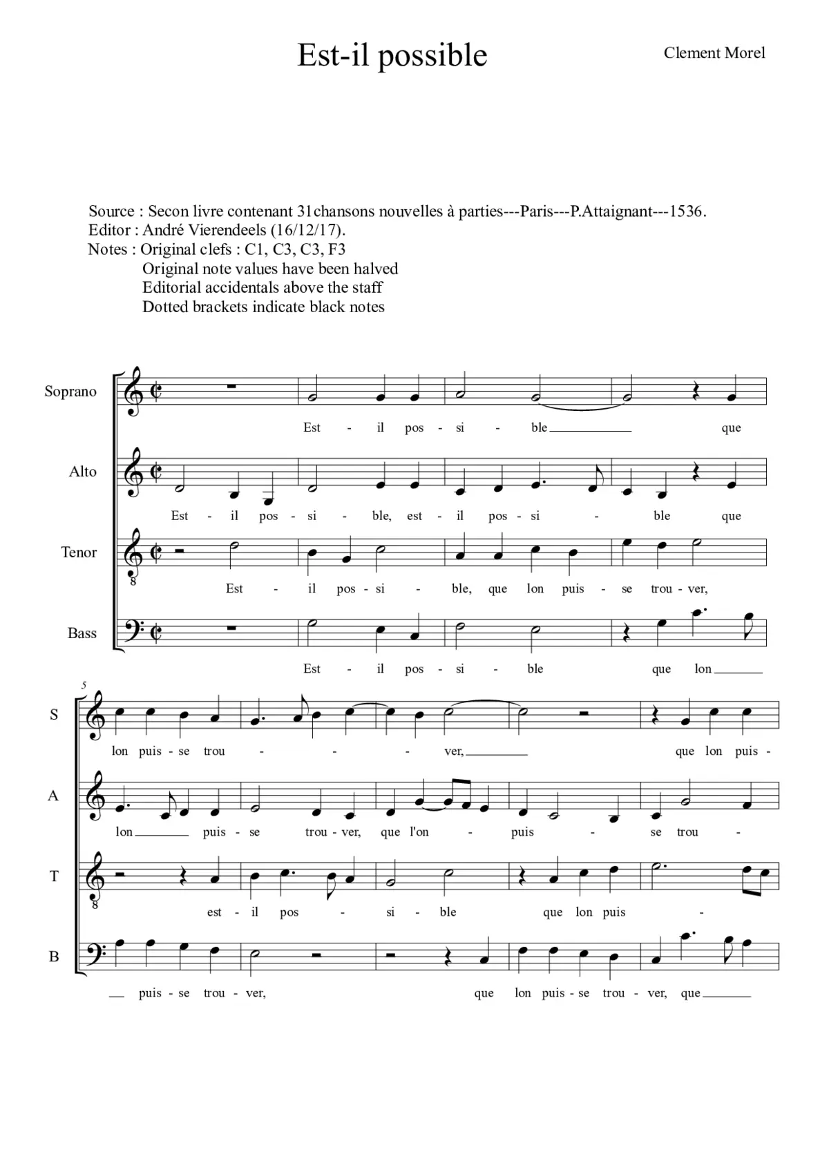 Est-il possible - Page 1
