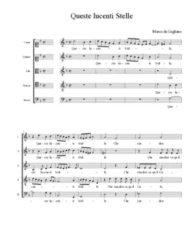 Queste lucenti Stelle