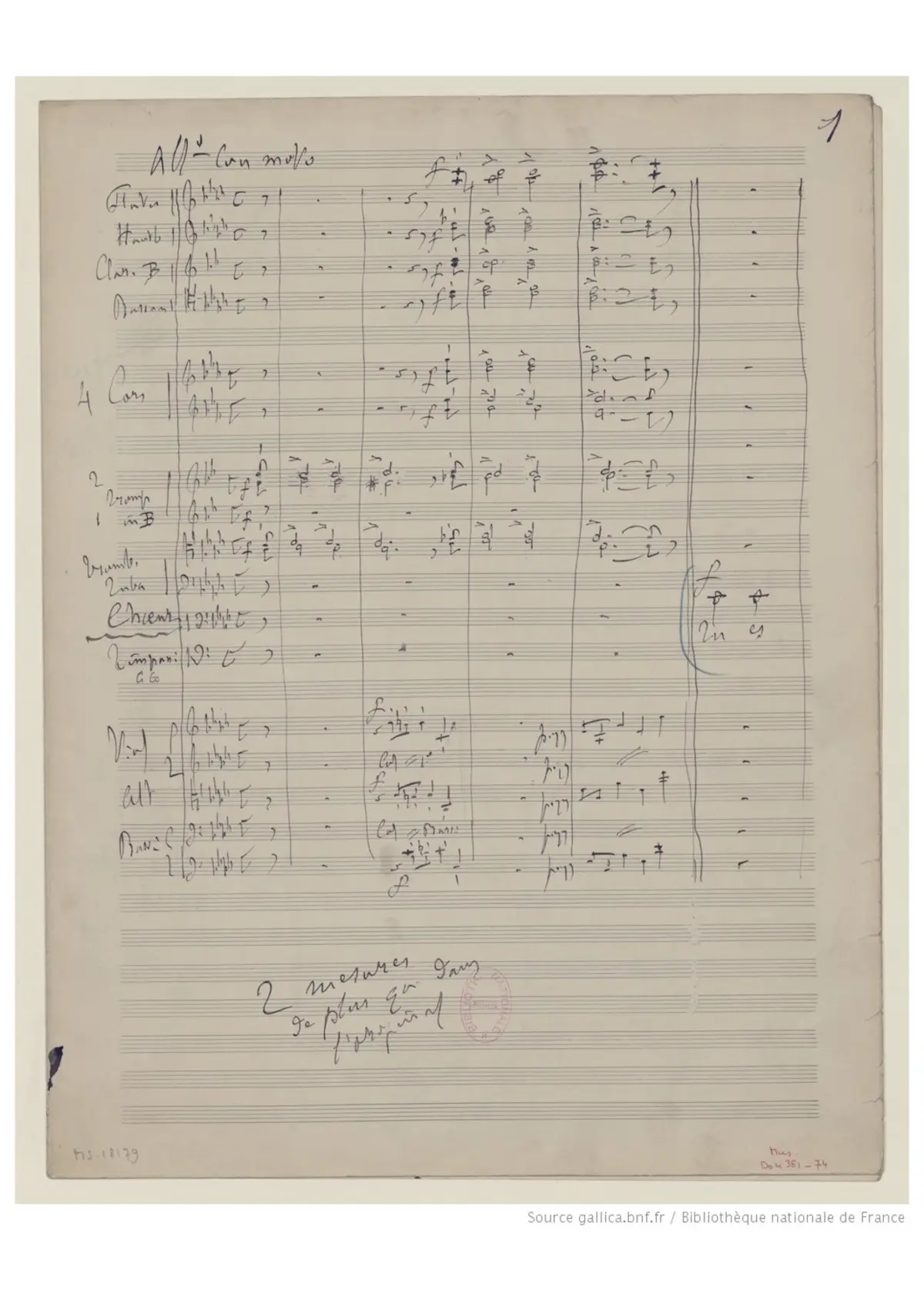 3 Motets - Page 1