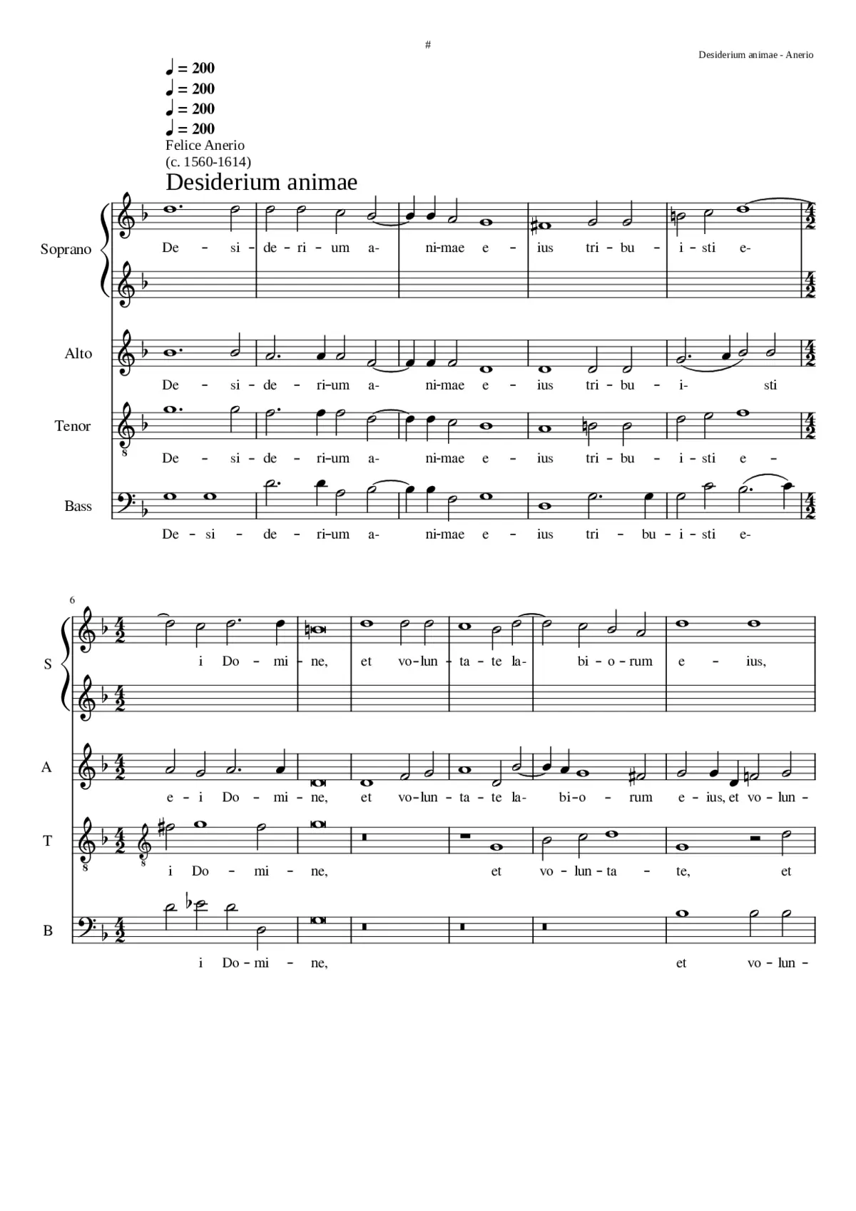 Desiderium animae - Page 1