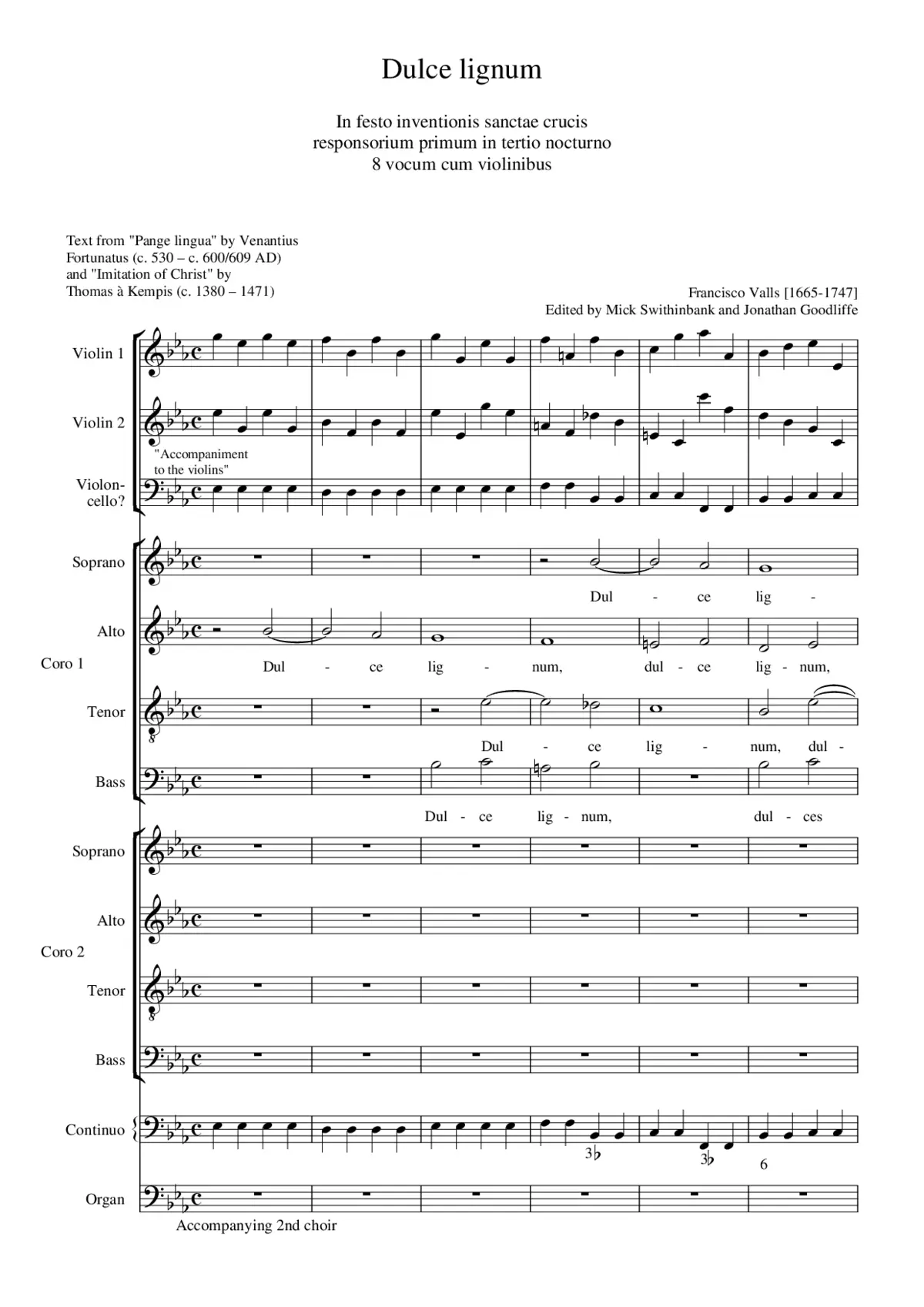 Dulce lignum - Page 1