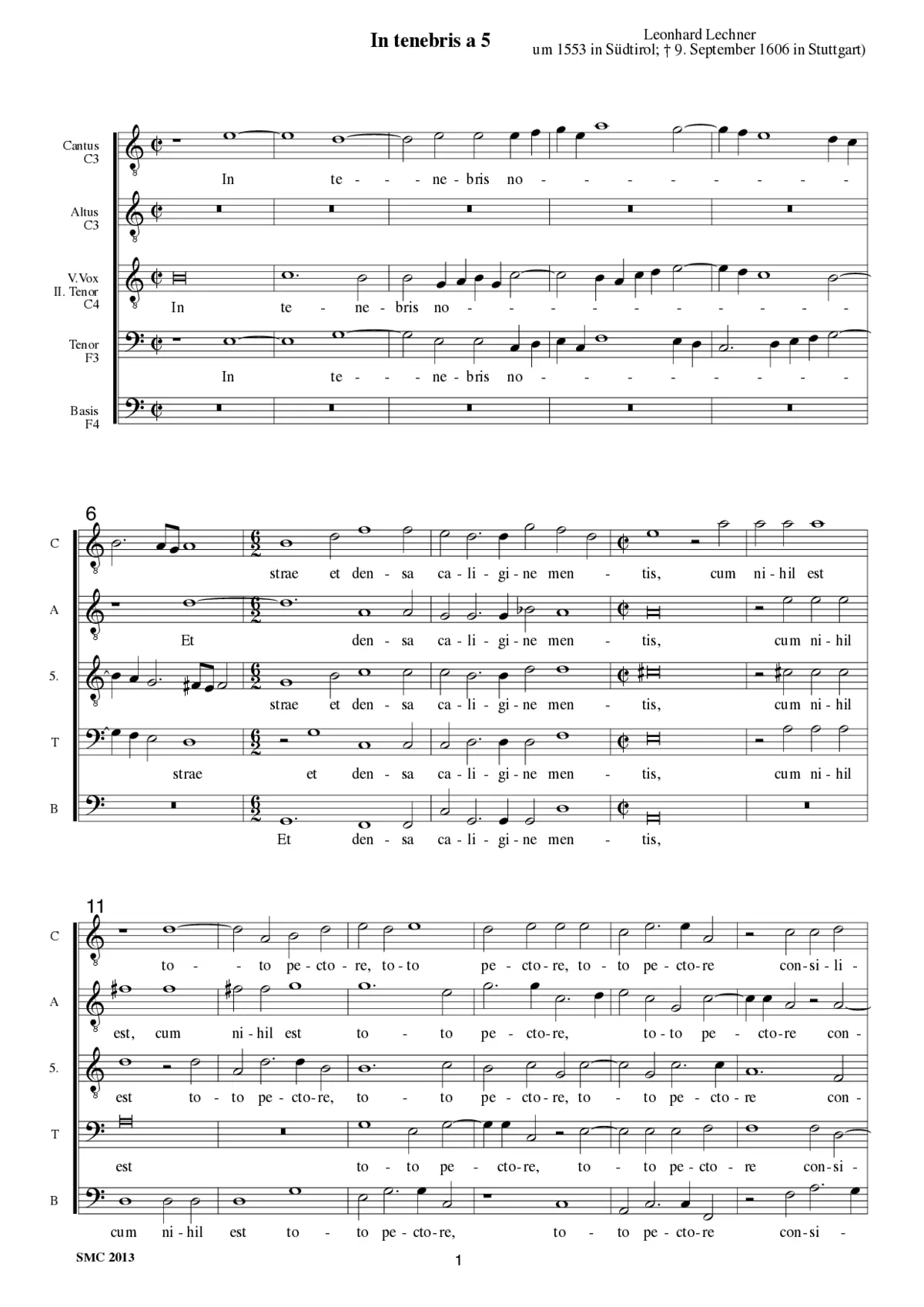 In tenebris a 5 - Page 1
