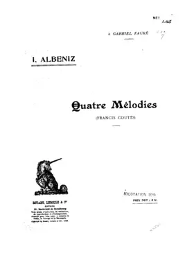Quatre mélodies
