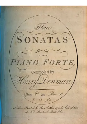 3 Piano Sonatas