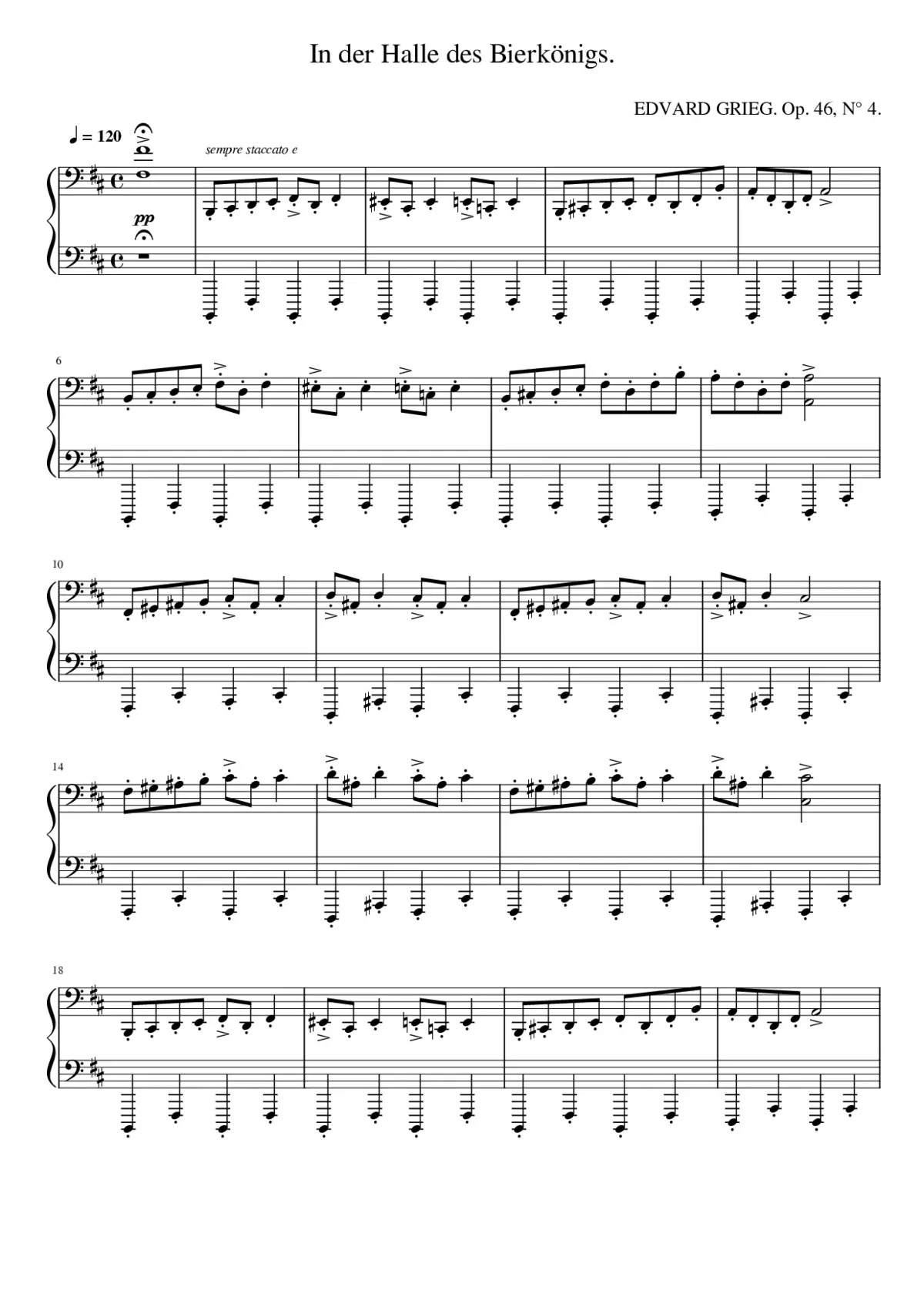 In The Hall of The Mountain King - Page 1