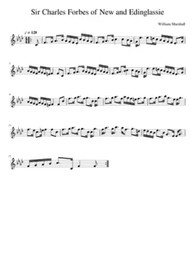 Sir Charles Forbes of New and Edinglassie