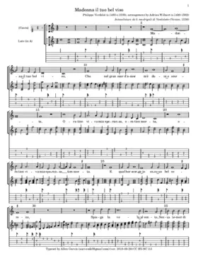 Madonna il tuo bel viso