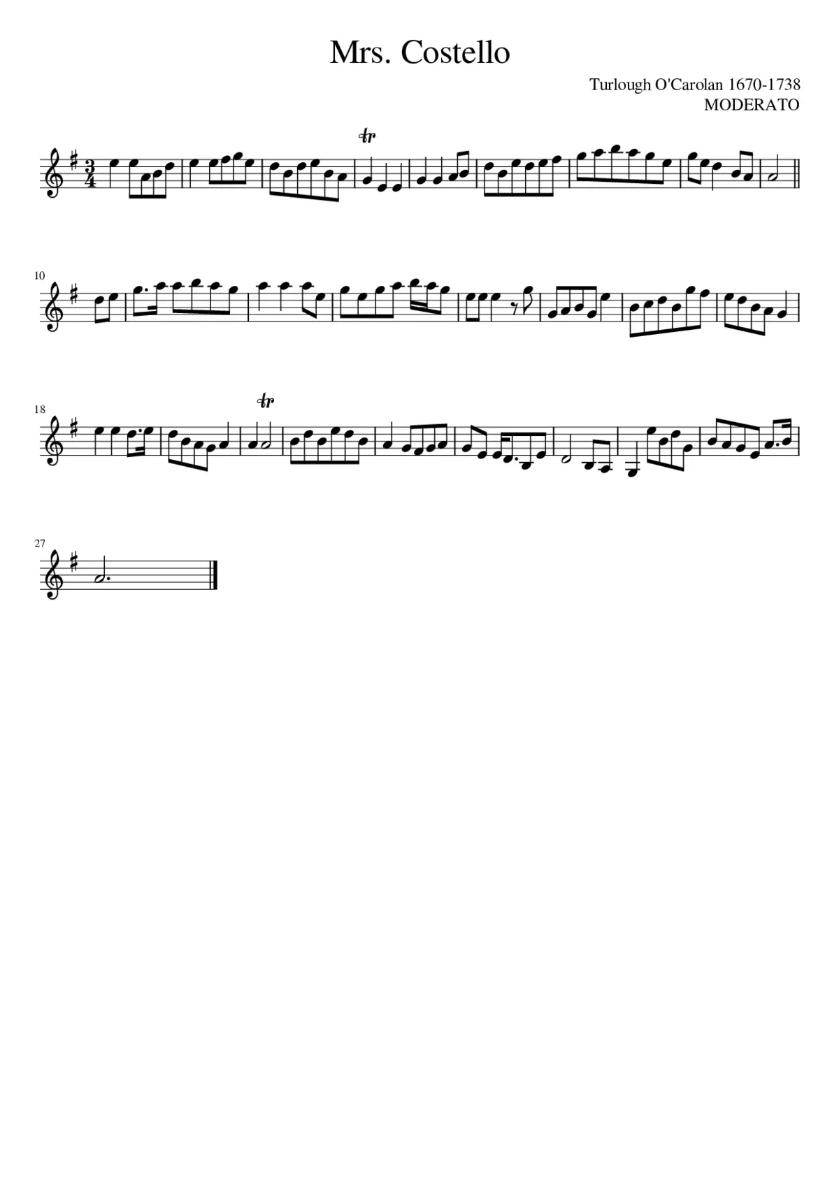 Mrs. Costello - Page 1