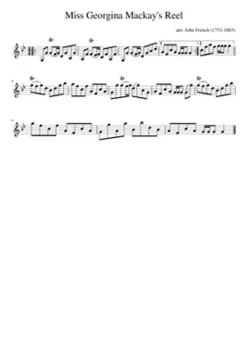 Miss Georgina Mackay's Reel