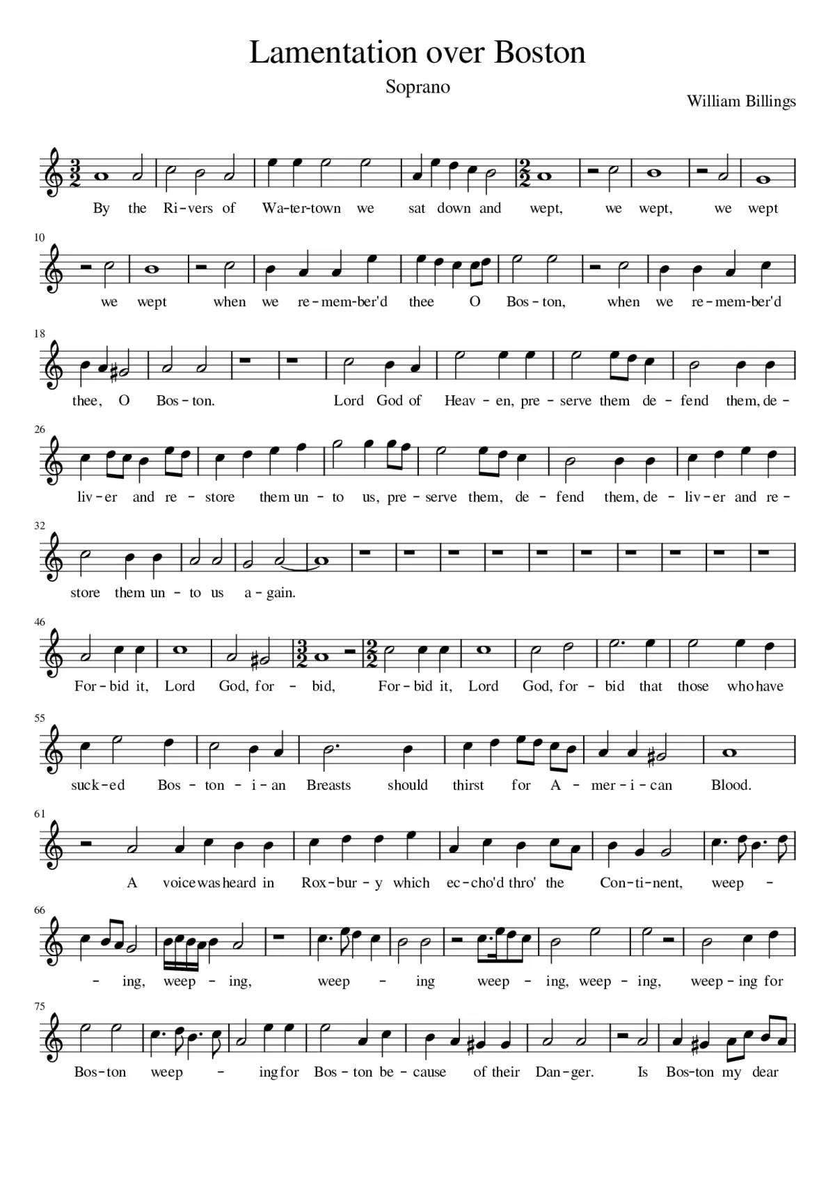 Lamentation over Boston - Page 1