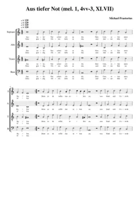 Aus tiefer Not schrei ich zu dir(1) 4vv-3