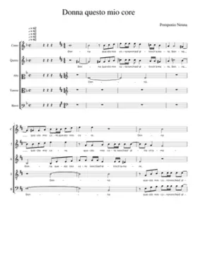 Donna questo mio core
