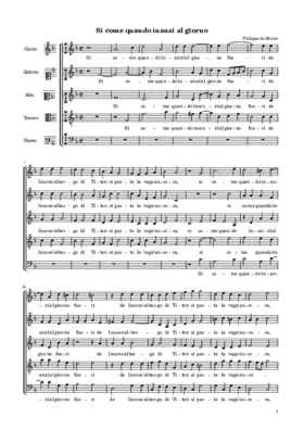 Si come quando inanzi al giorno