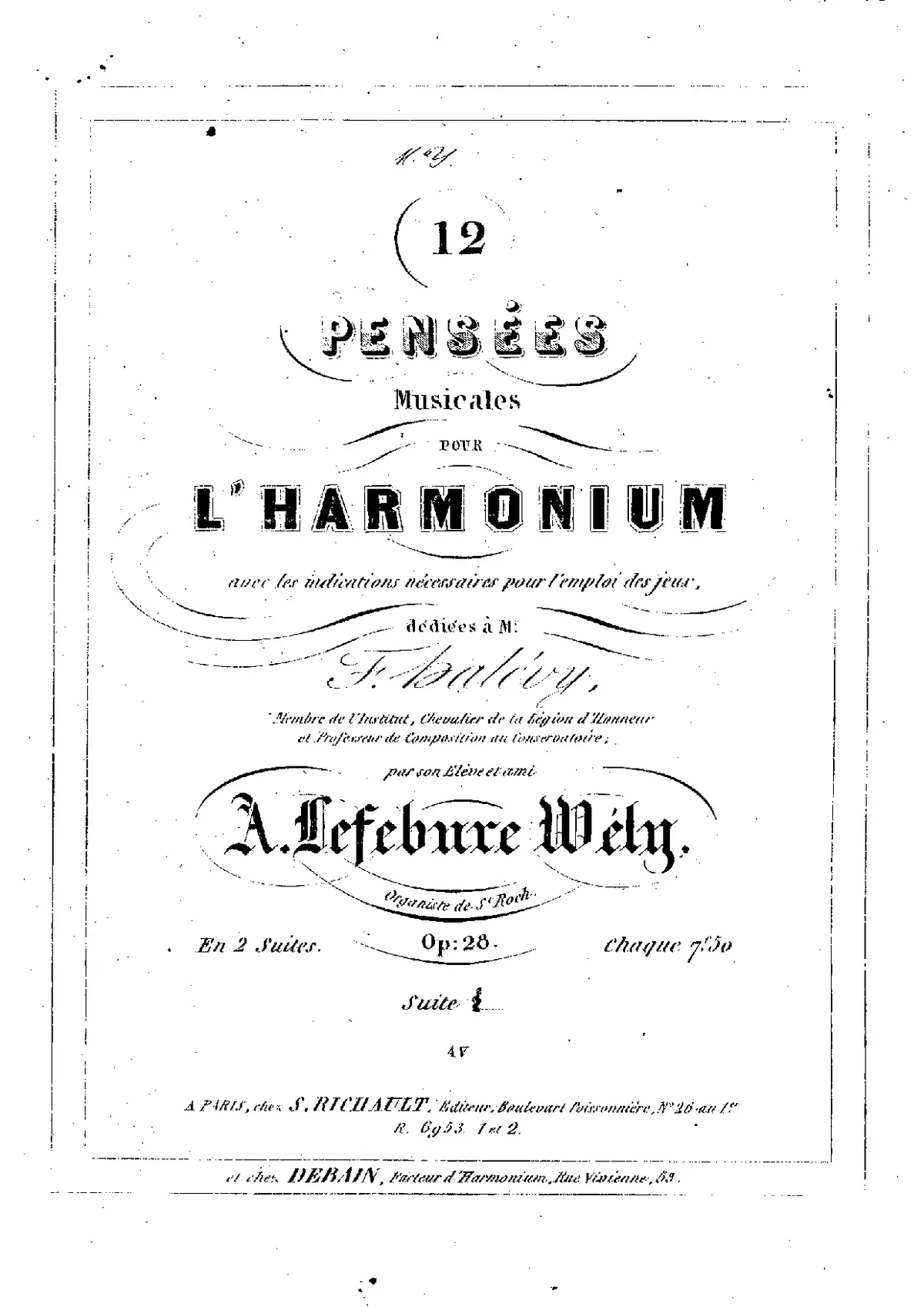 12 Pensées musicales - Page 1