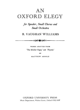 An Oxford Elegy