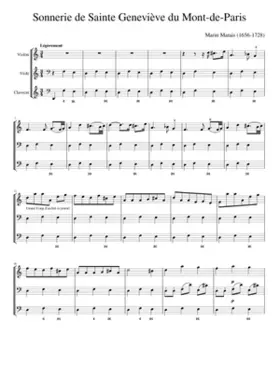 Sonnerie de Sainte GenevieÌve du Mont de Paris