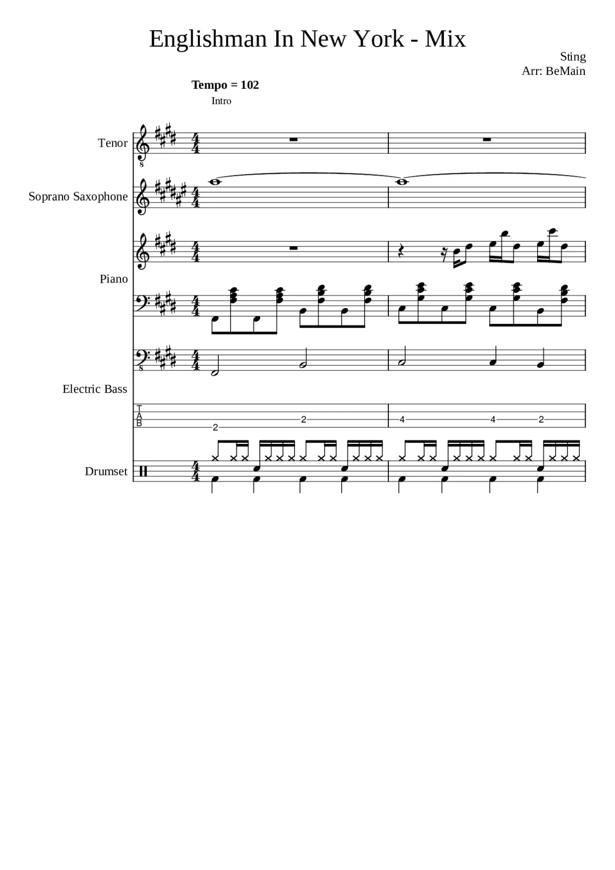 englishman in new york - Page 1