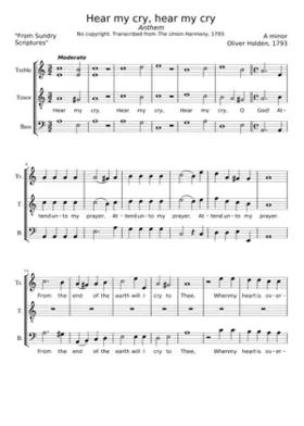 Hear my cry hear my cry