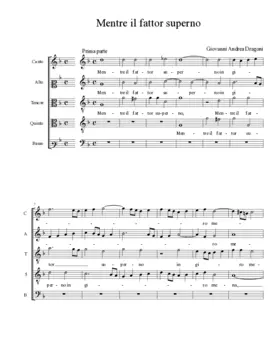 Mentre il fattor superno