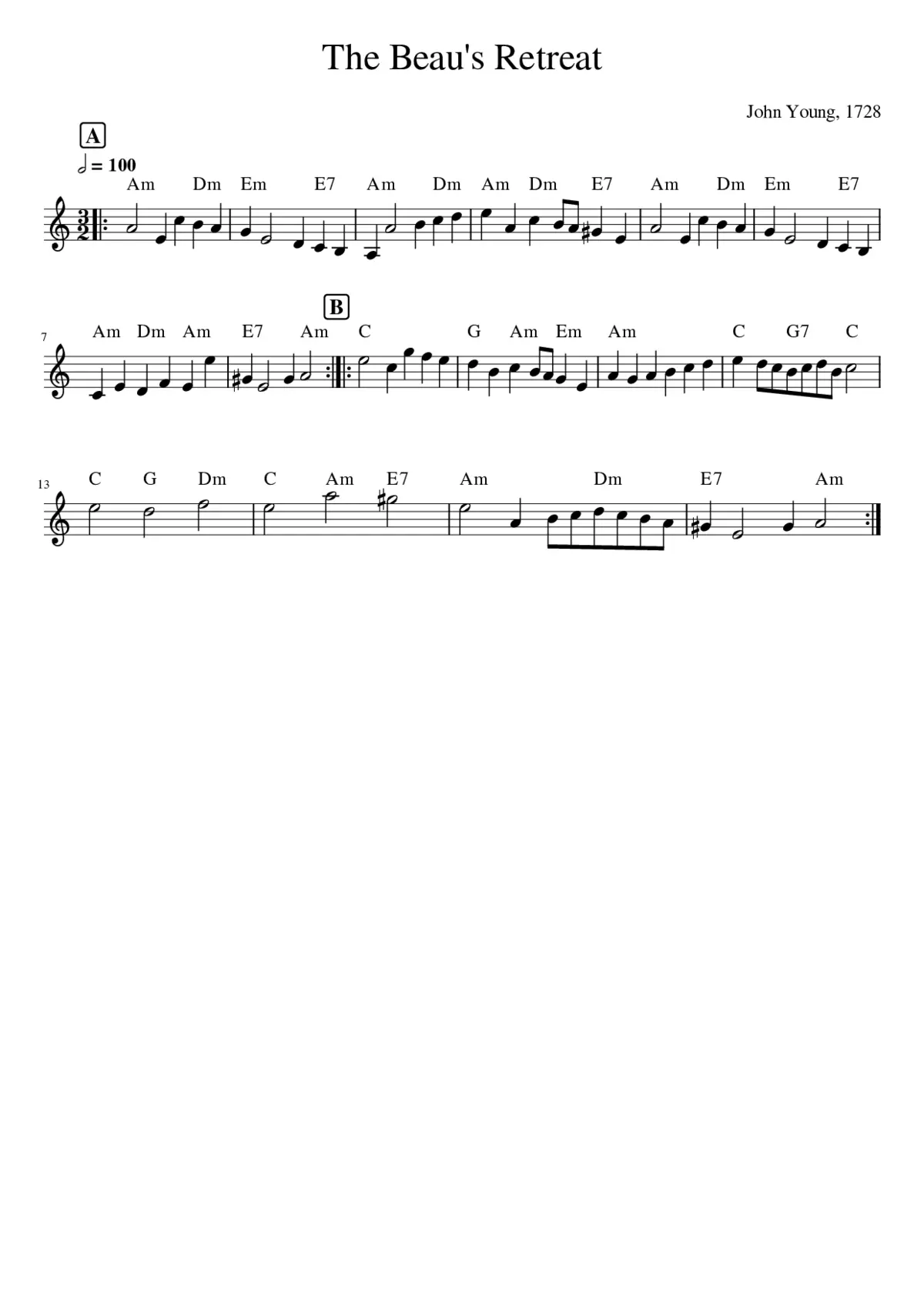 The Beau's Retreat - Page 1