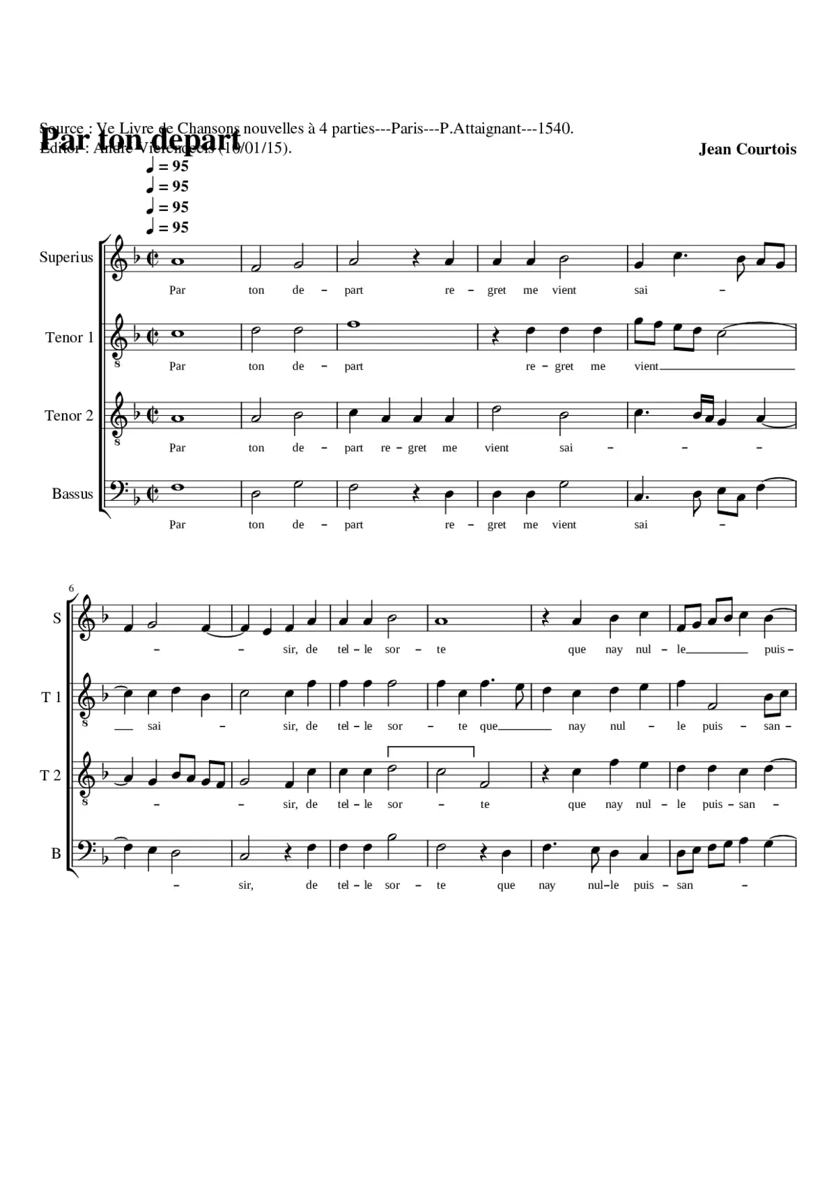 Par ton depart - Page 1