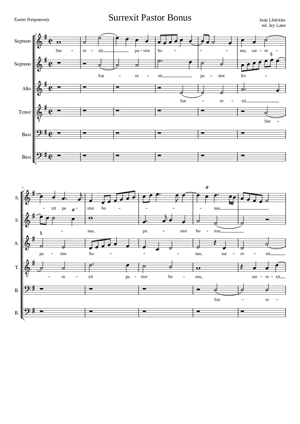 Surrexit pastor bonus - Page 1