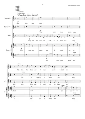 Why dost thou shoot?