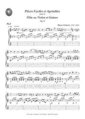 16 Pièces faciles et agréables Op.74