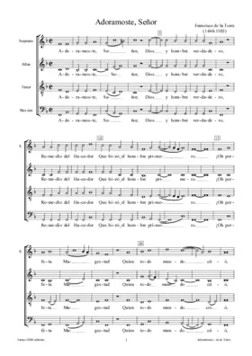 Adoramoste, Señor
