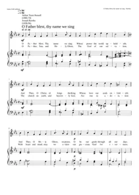 O Father blest Thy Name we sing