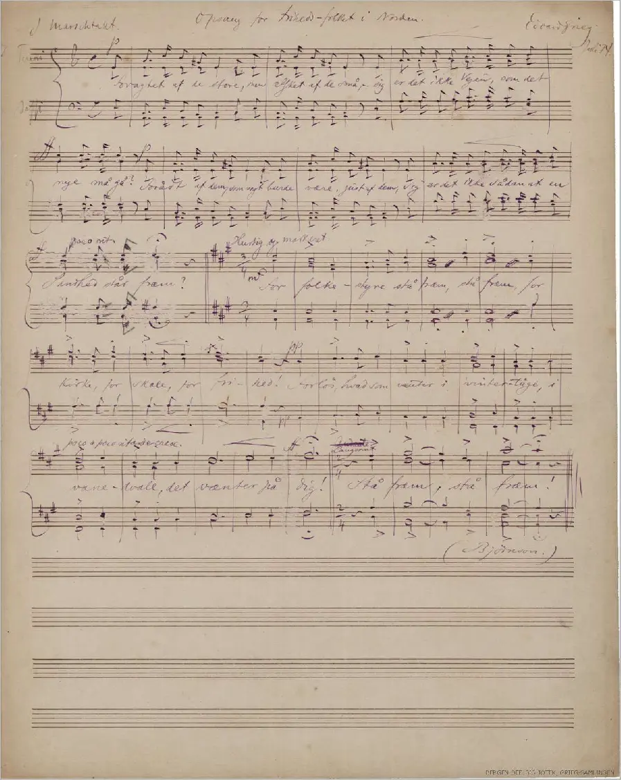 Oppsang for Frihetsfolket i Norden - Page 1