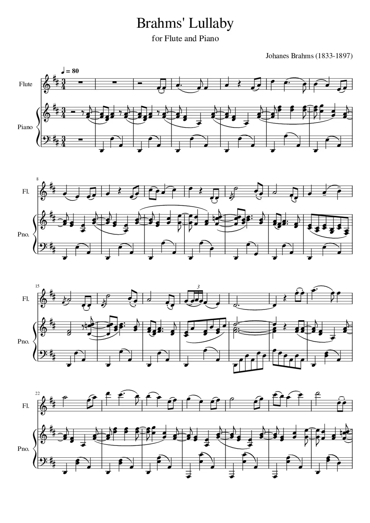 5 Lieder Op.49 - Page 1