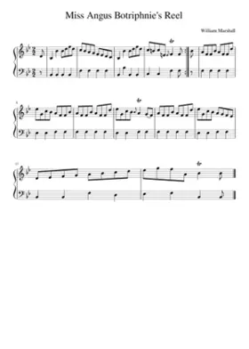Miss Angus Botriphnie's Reel