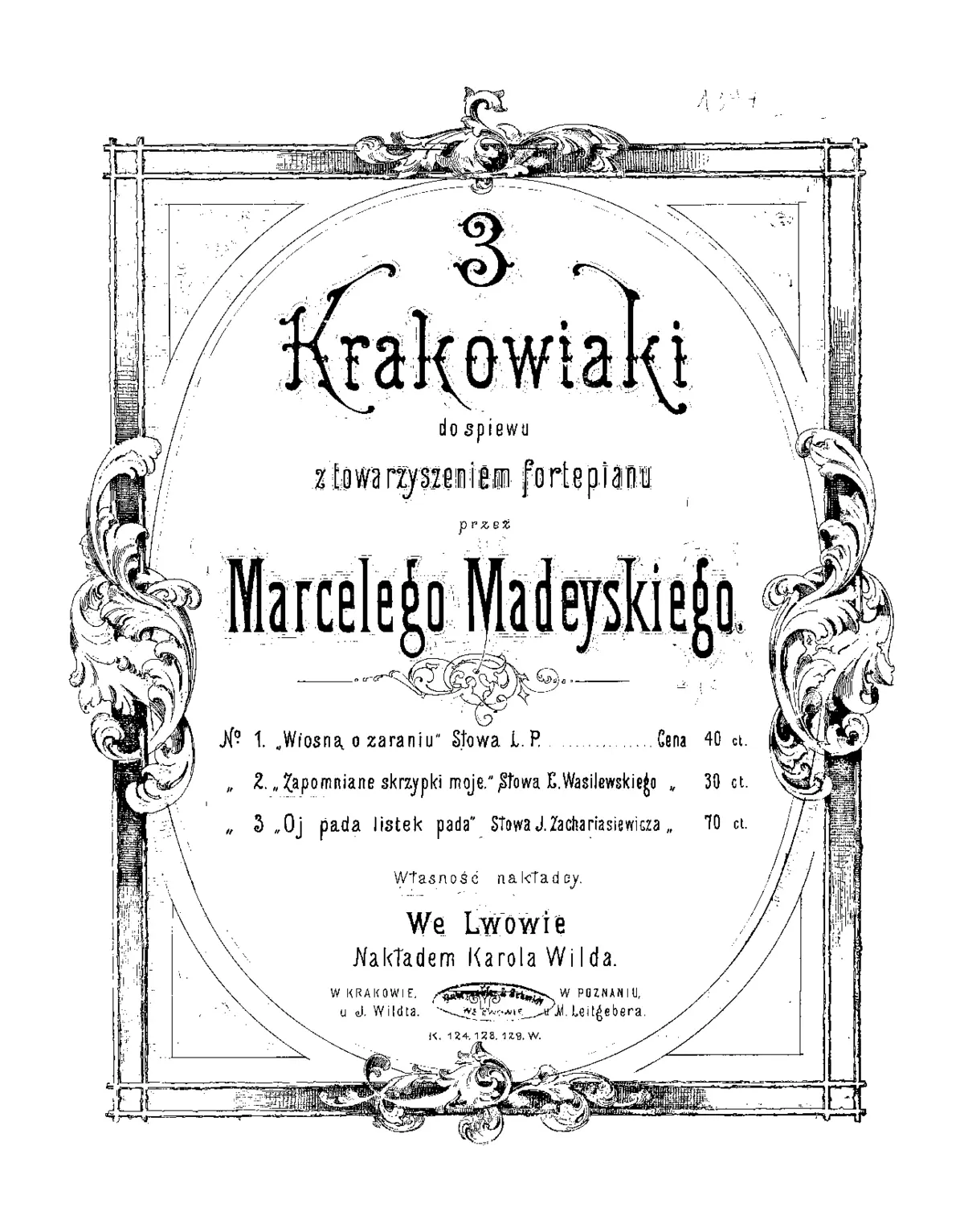 3 Krakowiaki - Page 1
