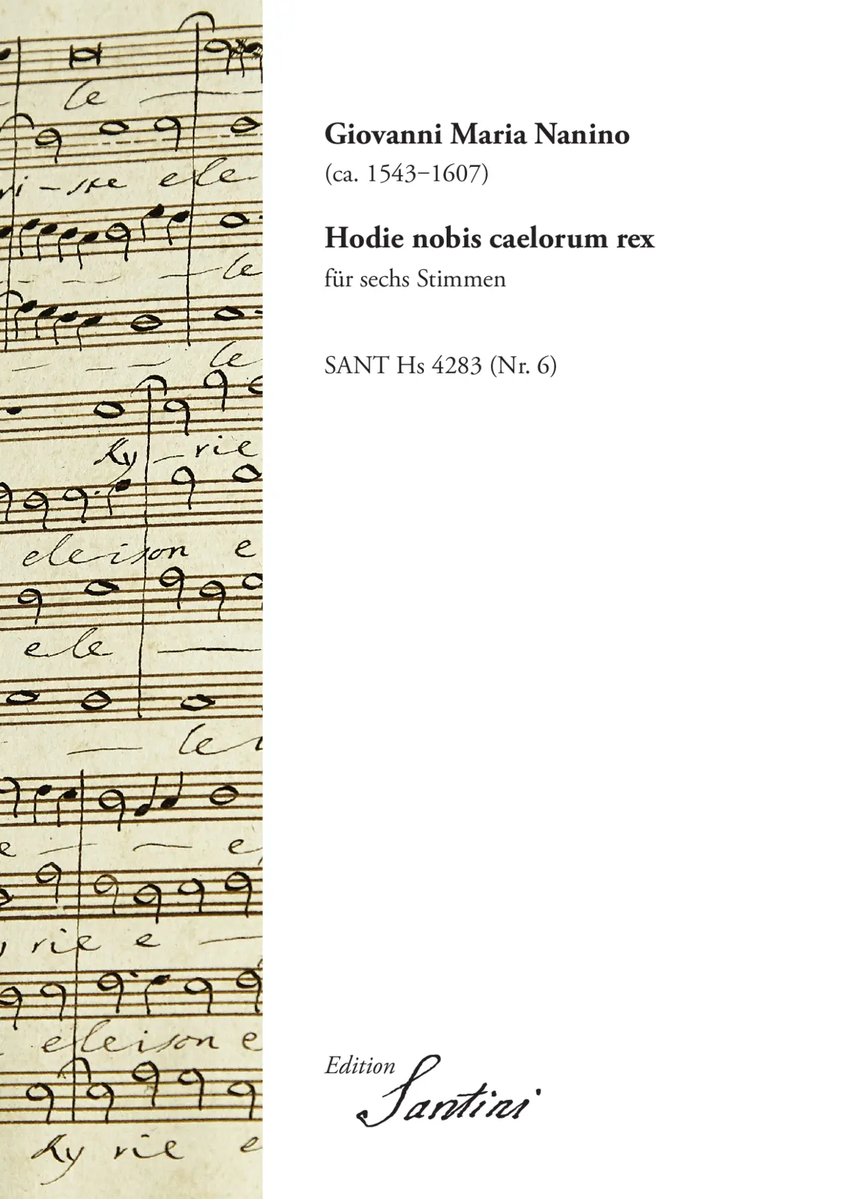 Hodie nobis caelorum rex - Page 1