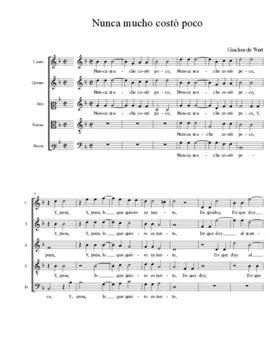 Nunca mucho costò poco