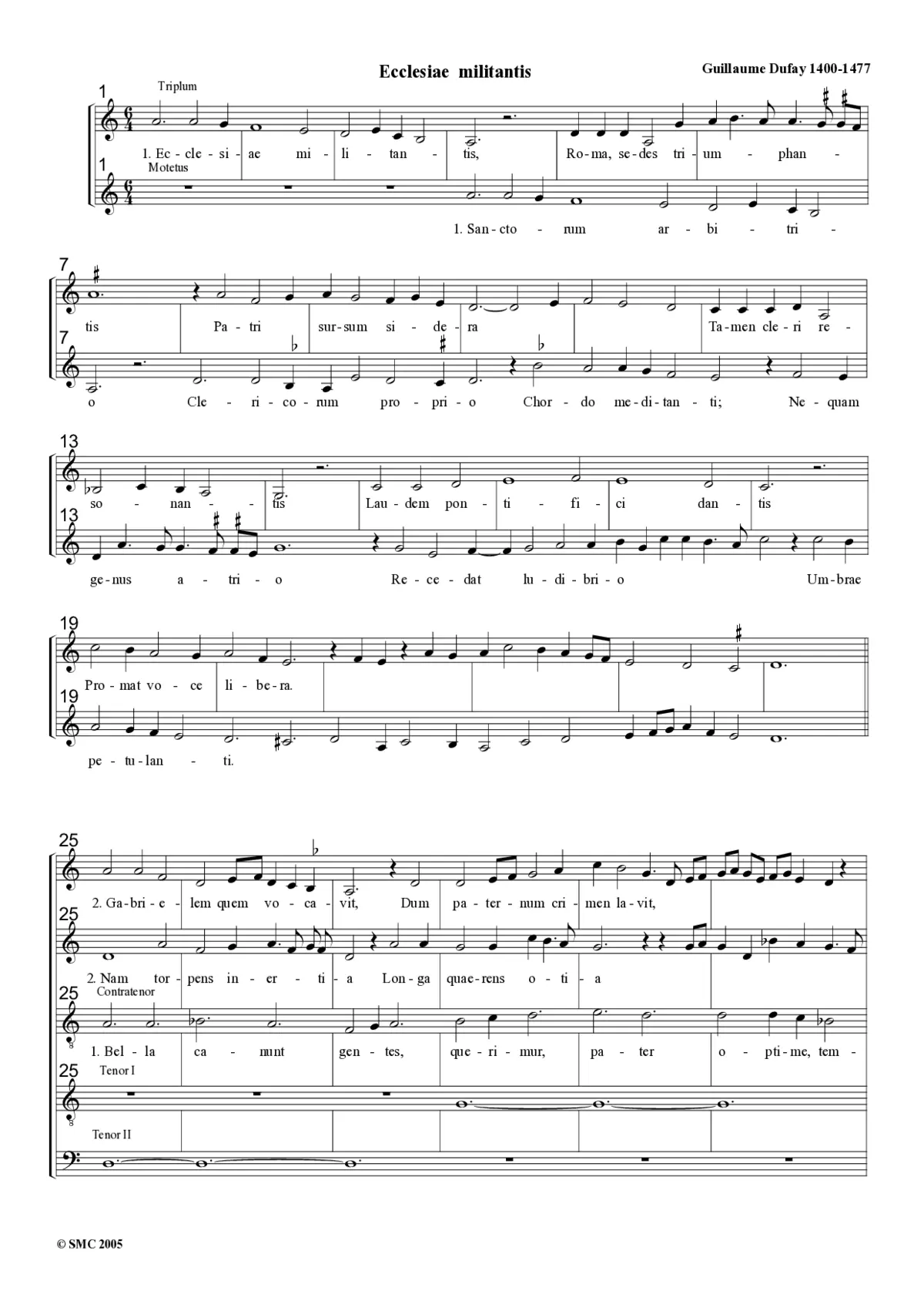 Ecclesiae militantis - Page 1