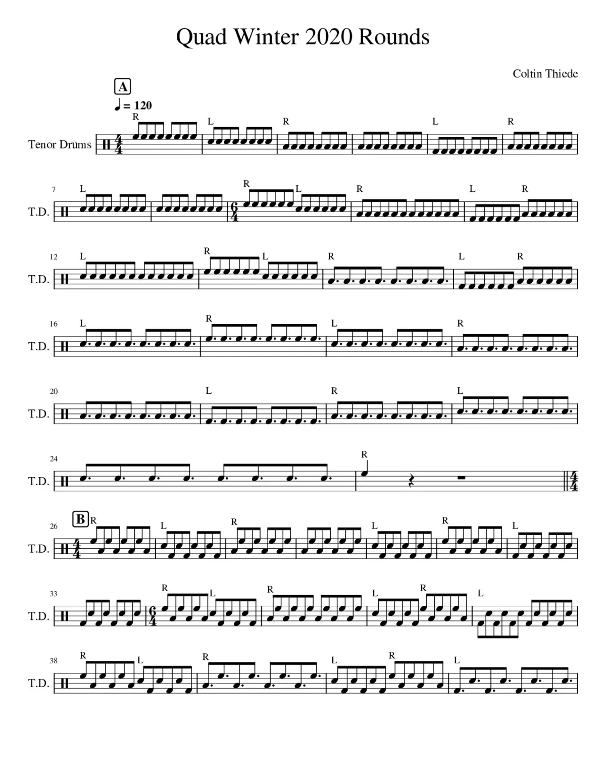 Quad Winter 2020 Rounds - Page 1