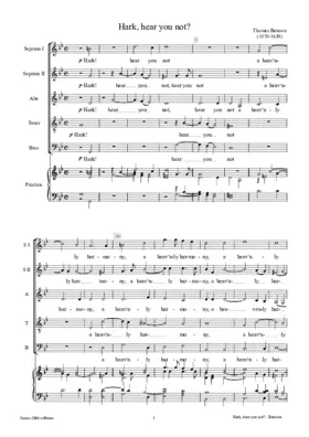 Hark, hear you not? (Oriana's Epitaph)